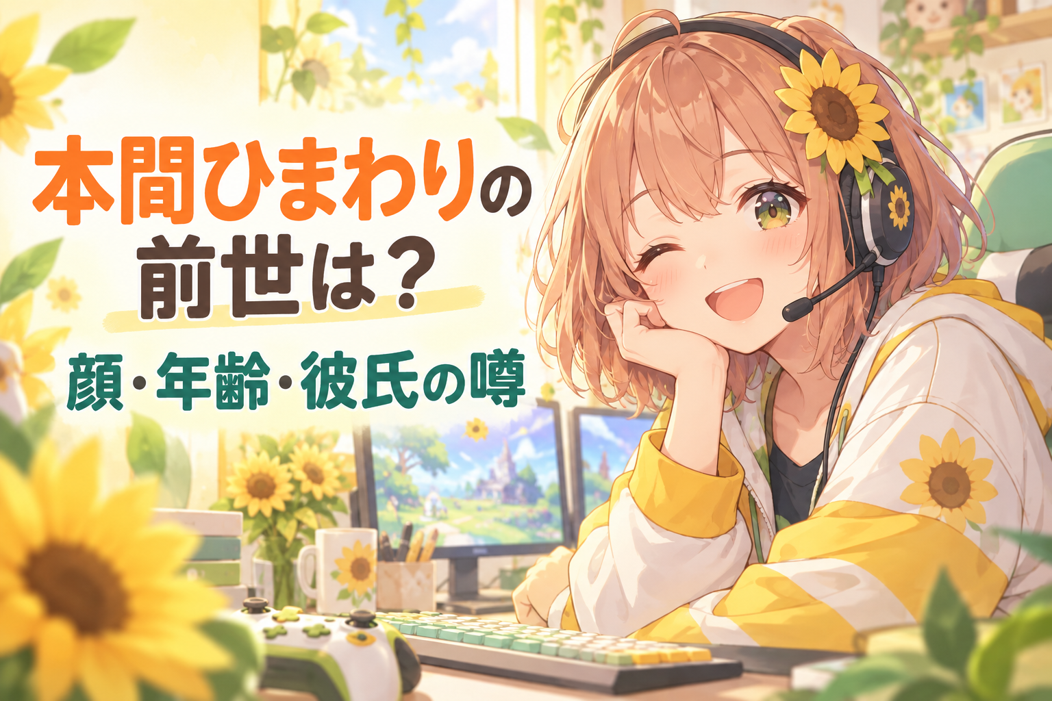 本間ひまわりの前世はゆぽち？顔・年齢・彼氏の噂と現在を整理